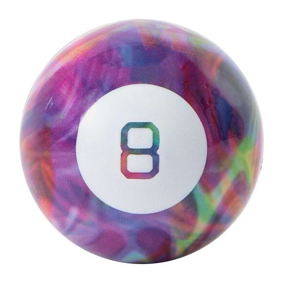 🔥World's Smallest TIE DYE Magic 8 Ball BNWT🔥 - Picture 2 of 3